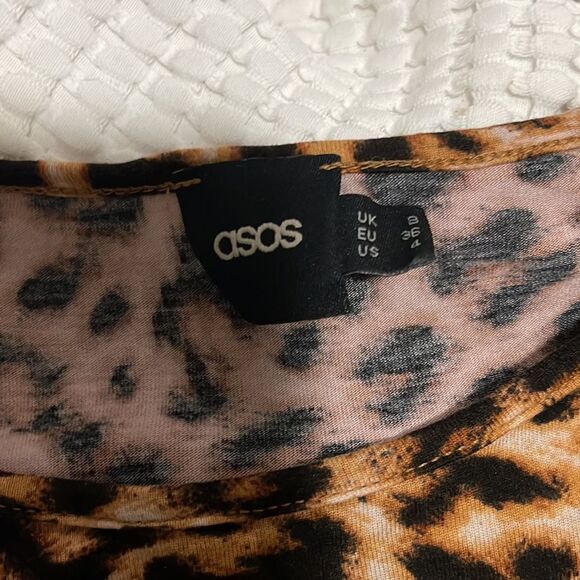 ASOS- 4. Animal Print Dress - Picture 4 of 8